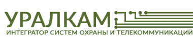 Логотип компании УралКам компания по установке продаже и проектированию систем видеонаблюдения