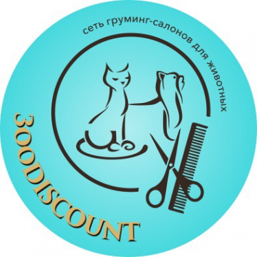 Логотип компании сеть груминг салонов ZooDiscount