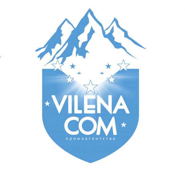Логотип компании VILENA-COM (Вилена-ком)