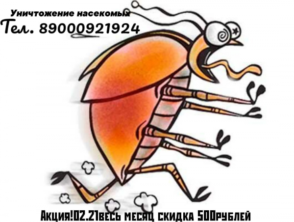 Логотип компании уничтожение насекомых магнитогорск